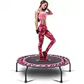 Jandecfit Trampolín,Mini Trampolín Cama Elástica Fitness de 40 Pulgadas Adecuado para Uso en Exteriores e Interiores,Adecuado para Adult Trampolín Profesional para Jardín Gimnasio ，Peso Máximo 150 kg