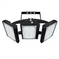 CHICLUX 450W Projecteur LED extérieur pour Garage, 40500LM, 6000K (éclairage Blanc lumière du Jour) Projecteur de sécurité, Projecteur réglable pour granges, terrasses et Jardins