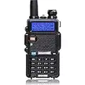 Baofeng UV-5R Two Way Radio Dual Band 144-148/420-450Mhz Walkie Talkie 1800mAh Li-ion Battery(Black)