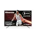 Hisense ULED Premium U7H QLED Series 85-inch Class Quantum Dot Google 4K Smart TV (85U7H, 2022 Model),Black