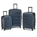 Samsonite Omni PC Hardside - Juego de 3 Piezas (20 24 28 Spinner, Omni Pc 3 Piezas (Spinner 20/24/28), Teal, 3-Piece Set (20/24/28), Omni Pc Hardside - Equipaje Extensible con Ruedas giratorias