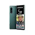 Sony Xperia 5 IV - Smartphone Android, Téléphone Portable Ecran 6.1 Pouces 21:9 Wide HDR OLED - Taux de rafraichissement de 120Hz - Triple Objectif (avec Un revêtement ZEISS T*) - 8Go RAM (Vert)