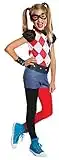 Rubie's Costume Kids DC Superhero Girls Harley Quinn Costume, Small , Blue