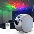 Bozhihong Star Projector,LED Galaxy Projector Light with Nebula,Night Light Projector with Remote Control for Kids Baby Adults Bedroom/Party/Game Rooms/Home Theatre/and Night Light Ambience (Gray)