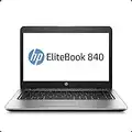 HP EliteBook 840 G3 Laptop 14-inch HD Display, Intel Core i5-6200U 2.3Ghz, 256GB SSD, 16GB DDR4 RAM, Webcam, WiFi, Windows 10 Pro (Renewed)