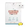 Yves Ponroy - Huile de Foie de Morue - Complément Alimentaire Immunité, Défenses Naturelles, Fortifiant - Omega 3, Vitamine A et Vitamine D - 30 capsules - Cure de 1 mois - Fabriqué en France