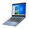 Lenovo IdeaPad 1 14 Laptop, 14.0" HD Display, Intel Celeron N4020, 4GB RAM, 64GB Storage, Intel UHD Graphics 600, Win 10 in S Mode, Ice Blue