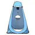 BaBa Tienda de Campaña Tent Portable Pop Up Tiendas Instantáneas Carpas Vestidor Vestuario Espacioso para Camping Playa Bosques Zonas de Aseo Carpas (Azul)