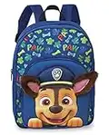 Fabrizio Patrol Rucksack – Kindergartenrucksack für Jungen von 3-6 Jahren mit Chase und abstehenden Plüschohren, Tasche für Kindergarten und Kita – 31cm x 24cm x 13cm - 8L blau, Einheitsgröße