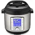 Instant Pot DUO EVO PLUS 5.7L Electric Pressure Cooker. 10 functions in 1: Sterilizer, Slow Cooker, Rice Cooker, Grain Maker, Steamer, Sauté, Yogurt Maker, Sous Vide, Bake and Pressure Cook