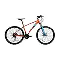 Barracuda Colorado Men’s Mountain Bike, High Performance Bicycle, 27.5" Bike For Any Terrain, 24 Speed Shimano Gears Mens Bike, Reliable Adult Bike, Quality Hardtail Mountain Bike - Orange/Blue