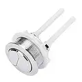 Thread 48mm Toilet Dual Push Flush Round Head Button Water Valve