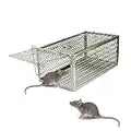 skycabin Humane Live Animal Cage Trap Mice Catcher for Rat, Rodent, Mouse, Hamster,Mole, Weasel,Gopher,Squirrel and More Small Rodents (11in x 5.9in x 4.5in)