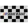 Banger - Ricky Bobby Talladega Nights Shake N Bake Motivational Inspirational Office Gym Dorm Wall Decor Design on a 3X5 Feet Flag with 4 Grommets for Easy Hanging. Authentic BANGER FLAG