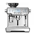 Sage Appliances the Oracle Espressomaschine und Kaffeemaschine mit Milchaufschäumer, Siebträgermaschine, SES980BSS, Brushed Stainless Steel