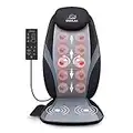 Snailax Back Massager with Heat, Shiatsu Massage Cushion, Massage Chair Pad Seat Massage for full Back, Kneading Back Massager, Christmas Gifts for Dad/Mom, Home Office Seat use