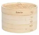 Helen Chen's Asian Kitchen Bamboo Steamer, 10-Inch