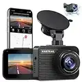 XIGETRAIL 4K Dual Dash Cam Front and Rear, Car Camera with WiFi GPS, Front 4K Rear 1080P Dash Camera for Cars, 2 inches IPS, Night Vision, WDR, Parking Monitor, Support 256GB Max