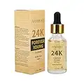 Forever Young 24K Gold Serum Anti-Ageing Anti-Wrinkle Formula Collagen Moisturizing Skin Care Face Serum - Targets Pigmentation, Uneven Skin Tone, and Dark Circles - 30ml