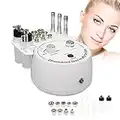 3 in 1 Microdermabrasion Machine, FAZJEUNE Vacuum Microdermabrasion Diamond Black Head Remover Facial Skin Spa Home Massager Skin Peeling Lifting Tighten Wrinkle With Spray Bottle