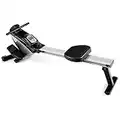 Goplus Folding Rowing Machine,Magnetic Rower with Adjustable Resistance and LCD Display, Exercise Cardio Fitness Equipment for Home Use