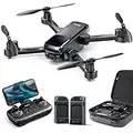 Ruko U11S Drones with Camera for Adults 4k, 40 Mins Flight Time, Foldable FPV GPS Drones for Beginners with Live Video, Follow Me, Auto Return Home, Encircling Flight(2 Batteries and Carrying Case)