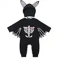 LNL Costume d'Halloween pour bébé chauve-souris Mes premières tenues d'Halloween unisexe 12-18 mois