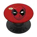 Marvel Deadpool Mask Outta The Way Nerd PopSockets PopGrip: Swappable Grip for Phones & Tablets