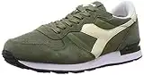 Diadora Camaro, Zapatillas Bajas Unisex Adulto, C6307 Olivine Silencioso Blanco, 43 EU