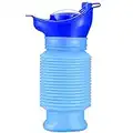 Orinal retráctil Topcloud, 750ML Masculino Femenino Portátil Inodoro móvil Orinal Botella de orina, Urinario de emergencia reutilizable para autocaravanas Viajes Tráfico Atasco y colas