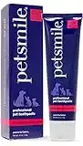 Petsmile Professional Pet Toothpaste | Cat & Dog Dental Care | Controls Plaque, Tartar, & Bad Breath | Only VOHC Accepted Toothpaste | Teeth Cleaning Pet Supplies (Rotisserie Chicken, 4.2 Oz)