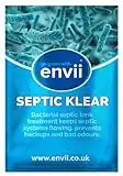 Envii Septic Klear - Traitement Produit de Entretien Fosse septique - élimine Les odeurs et Les débloquements même en Hiver - Traitement Septique Simple et Rapide (24 tablettes)