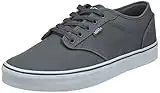 Vans Men's Mn Atwood Sneaker, Grey Canvas Pewter White, 9 UK