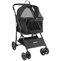 ProudPet Pet Stroller Dog Cat Large Pushchair Pram Buggy Cart