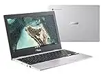 ASUS Chromebook CX1, 11.6" HD NanoEdge Display, Intel Celeron N3350 Processor, 32GB eMMC, 4GB LPDDR4 RAM,Chrome OS, Transparent Silver, CX1100CNA-AB01-CA