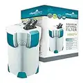 All Pond Solutions Aquarium External Fish Tank Filter 1400L/H Plus 9W UV Light Free Filter Media