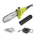 Sun Joe 24V-PS8-LTE 8-Inch 24-Volt 2.0-Amp Cordless Telescoping Pole Chainsaw