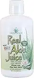 Miracle of Aloe Real Aloe Vera Juice, 1 Quart Dietary Supplement Drink, Whole Leaf, Pure, Filtered, Liquid, Not from Concentrate, Certified for Content and Purity by The International Aloe Science Council