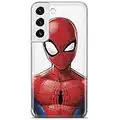 ERT GROUP Coque de téléphone Portable pour Samsung S22 Original et sous Licence Officielle Marvel Motif Spider Man 012 Parfaitement adapté à la Forme du téléphone Portable, partiel imprimé