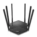 TP-Link Mercusys MR50G Router Ethernet Wi-Fi Dual Band AC1900 Wireless, Porta Gigabit, MU-MIMO, Supporto IPTV, IPv6, 802.11ac, Rete Ospiti, Installazione Semplice, 6 Antenne Esterne a 5dBi, WPS