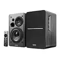 Edifier R1280DBs Active Bluetooth Bookshelf Speakers - Optical Input - 2.0 Wireless Studio Monitor Speaker - 42W RMS with Subwoofer Line Out - Black
