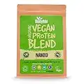 BodyMe Organic Vegan Protein Powder Blend, Naked Natural - Unsweetened, Low Carb, 3 Plant Based Vegan Protein Powder with 24g of Complete Protein, Gluten and GMO Free, 1kg | UK