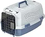 Amazon Basics Two-Door Top-Load Hard-Sided Pet Travel Carrier, 19-Inch