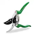 GRÜNTEK Gartenschere FALKE Teflon Baumschere, Klinge aus japanischem SK5 Stahl, Bypass Pflanzenschere 215 mm Secateurs, Ergonomische Garten-Pflanzen-Blumenschere