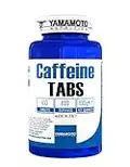 YAMAMOTO NUTRITION, Caffeine TABS 100 Compresse, Integratore Alimentare Pre-Workout con Vitamina B1 e Caffeina, Aumenta la Concentrazione, Senza Glutine e Senza Lattosio