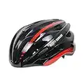 Scott Edward Adult Bike Helmet with Light, CPSC Certified, Road and Mountain Bike Helmets Adjustable Lightweight, 22.05-24.41 Inch Fit Men Women