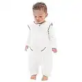 TEALBEE DREAMSUIT: Toddler and Early Walker Baby Wearable Blanket - 1.2 TOG Sleeping Sack with Feet Keeps Toddlers & Babies Warm During Sleep from Summer to Winter - Softest Sleepsuit (2T-3T X-Large)