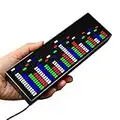 Music Spectrum Led Display, Rhythm Light Auto, Built-in Microphone, 6 Modes, Music Spectrum Analyzer for Audio Level Meter for Car, Gaming-Color