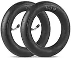 Heavy Duty 10x2.50 Inner Tube for Smart Self Balance Mobility Electric Scooter 36v 48v 400w 500w 800w Hub Motor Mijia M365 With CR202 Angled Stem 2 Packs