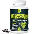 Liposomal Ubiquinol Vegan CoQ10 1000 mg, High Bioavailability (The Active Form of CoQ10), Powerful Antioxidant for Heart Health, Beneficial to Statin Users, Non-GMO, 60 Softgels (Pack of 1)